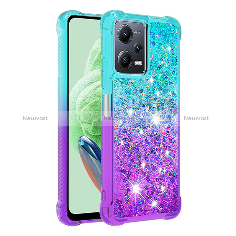 Silicone Candy Rubber TPU Bling-Bling Soft Case Cover S02 for Xiaomi Redmi Note 12 5G