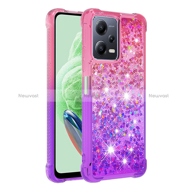 Silicone Candy Rubber TPU Bling-Bling Soft Case Cover S02 for Xiaomi Redmi Note 12 5G