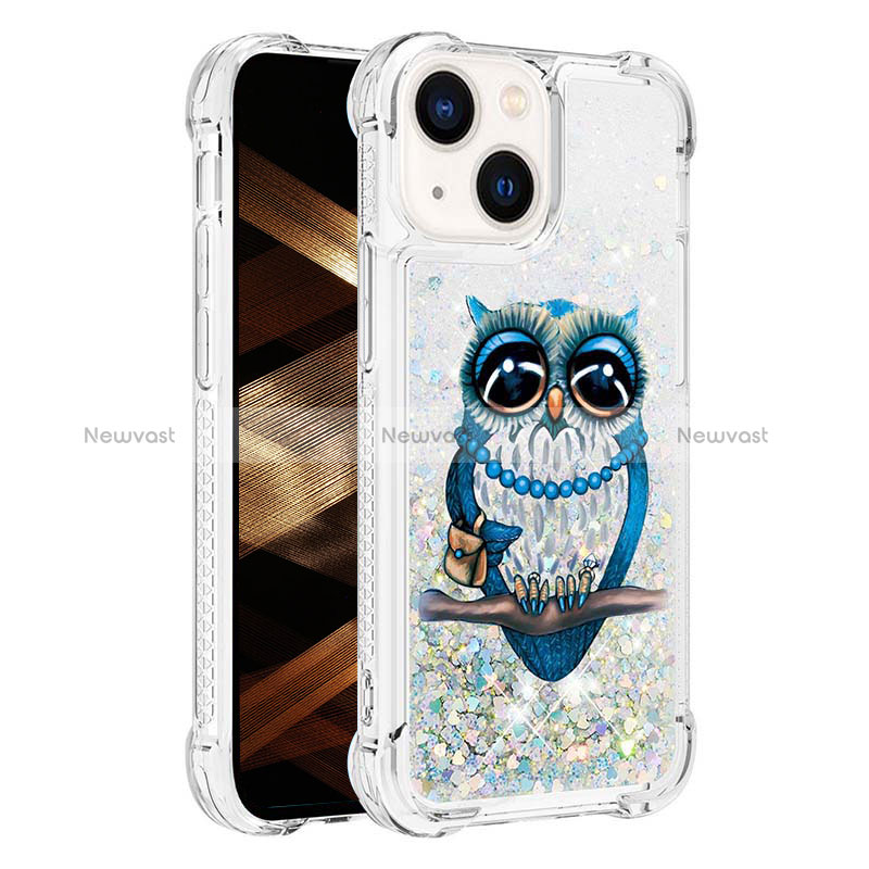 Silicone Candy Rubber TPU Bling-Bling Soft Case Cover S03 for Apple iPhone 15 Mixed