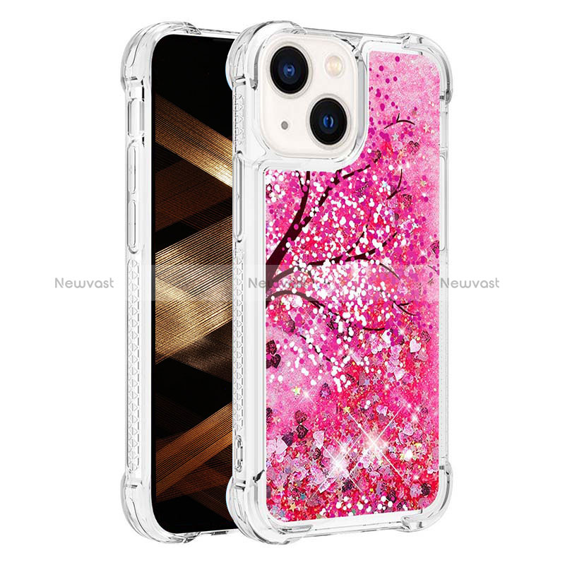 Silicone Candy Rubber TPU Bling-Bling Soft Case Cover S03 for Apple iPhone 15 Plus