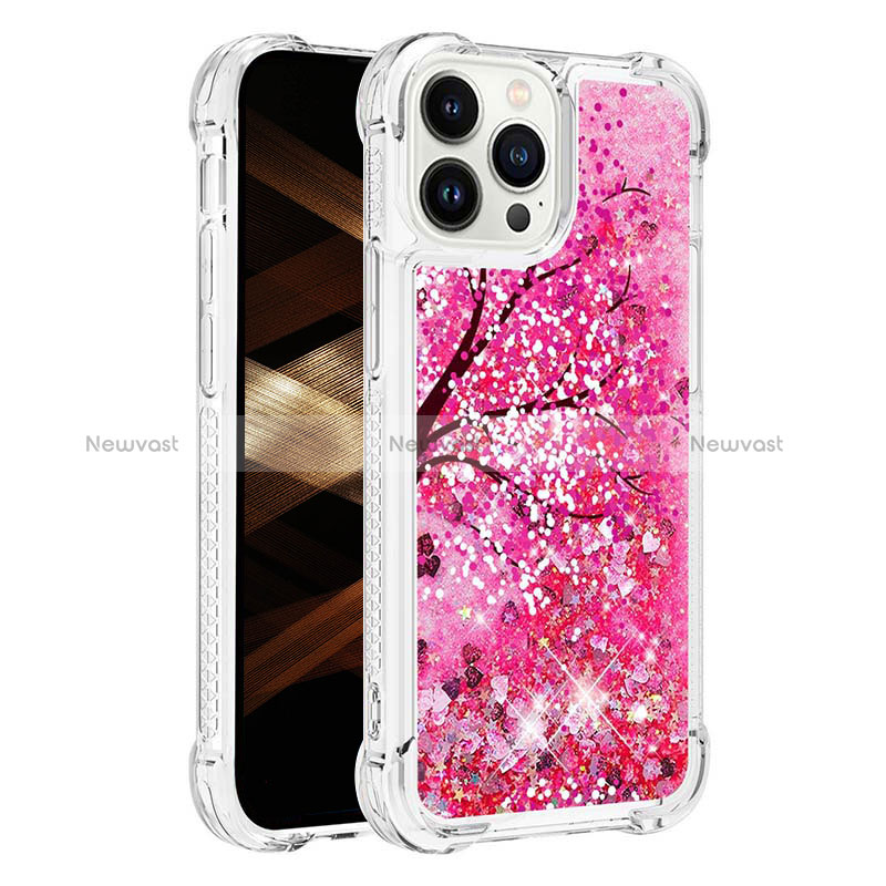 Silicone Candy Rubber TPU Bling-Bling Soft Case Cover S03 for Apple iPhone 15 Pro