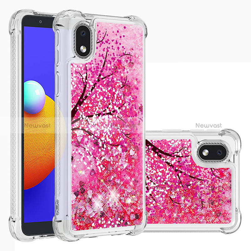 Silicone Candy Rubber TPU Bling-Bling Soft Case Cover S03 for Samsung Galaxy A01 Core