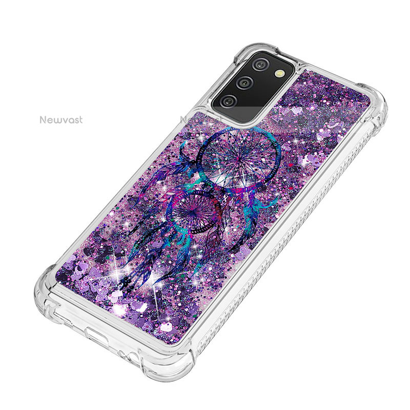 Silicone Candy Rubber TPU Bling-Bling Soft Case Cover S03 for Samsung Galaxy A02s