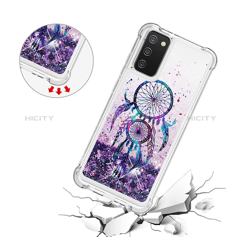 Silicone Candy Rubber TPU Bling-Bling Soft Case Cover S03 for Samsung Galaxy A03s