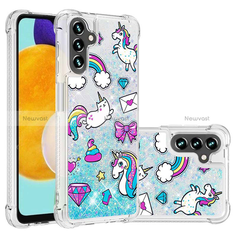 Silicone Candy Rubber TPU Bling-Bling Soft Case Cover S03 for Samsung Galaxy A04s