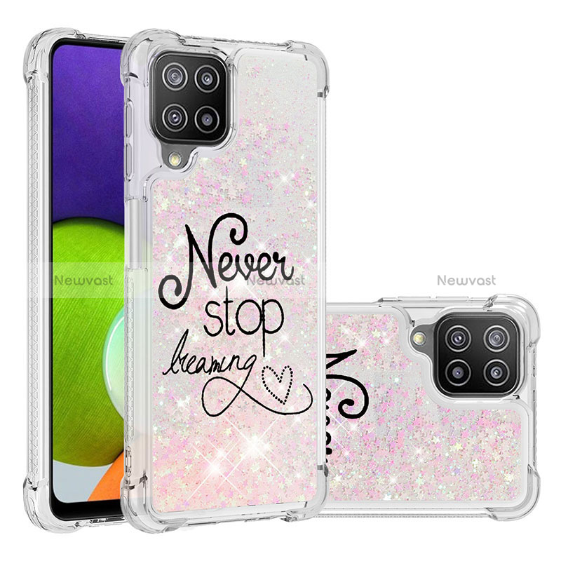 Silicone Candy Rubber TPU Bling-Bling Soft Case Cover S03 for Samsung Galaxy A22 4G Mixed