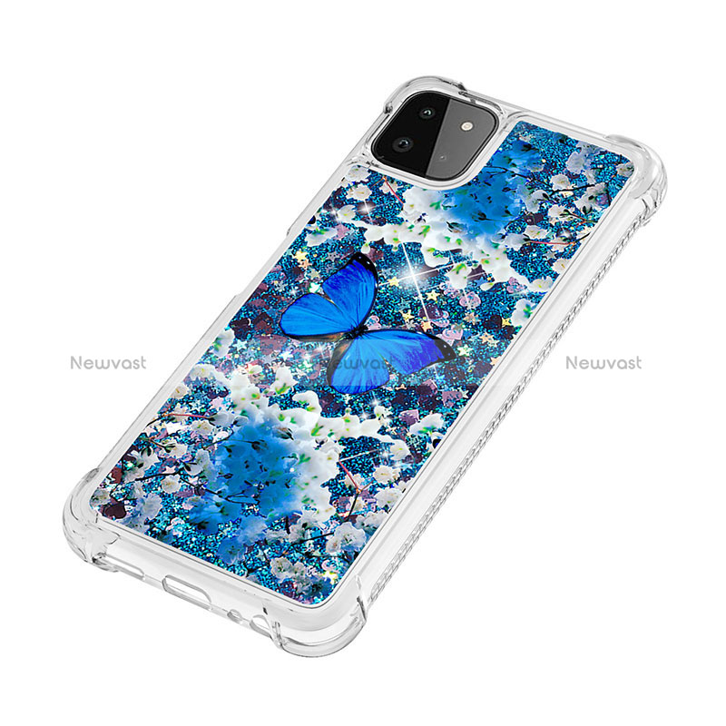 Silicone Candy Rubber TPU Bling-Bling Soft Case Cover S03 for Samsung Galaxy A22 5G