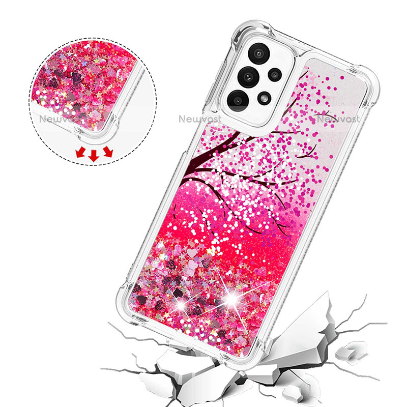 Silicone Candy Rubber TPU Bling-Bling Soft Case Cover S03 for Samsung Galaxy A23 5G