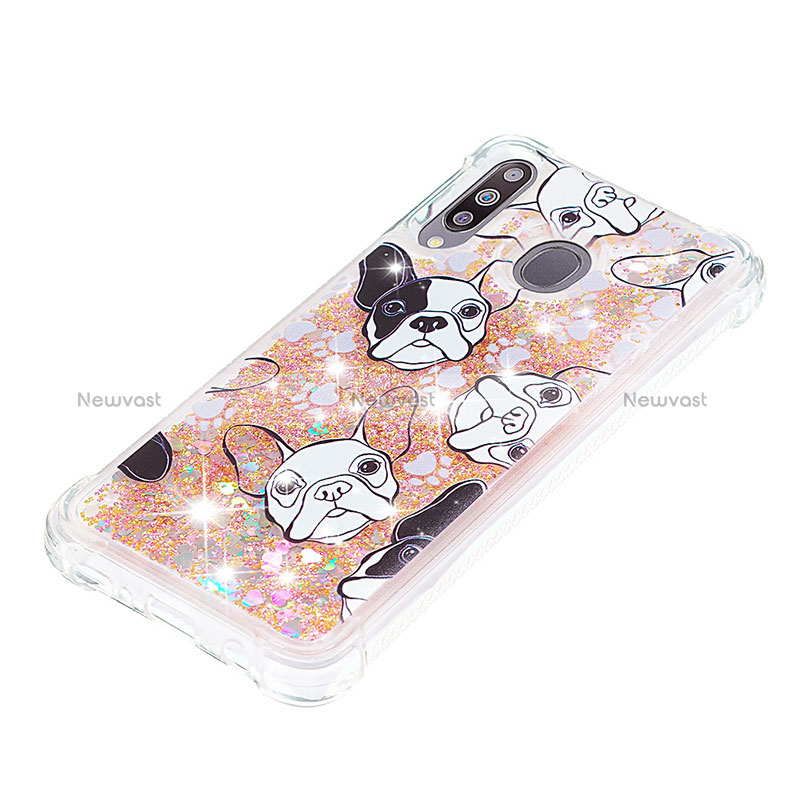 Silicone Candy Rubber TPU Bling-Bling Soft Case Cover S03 for Samsung Galaxy A40s