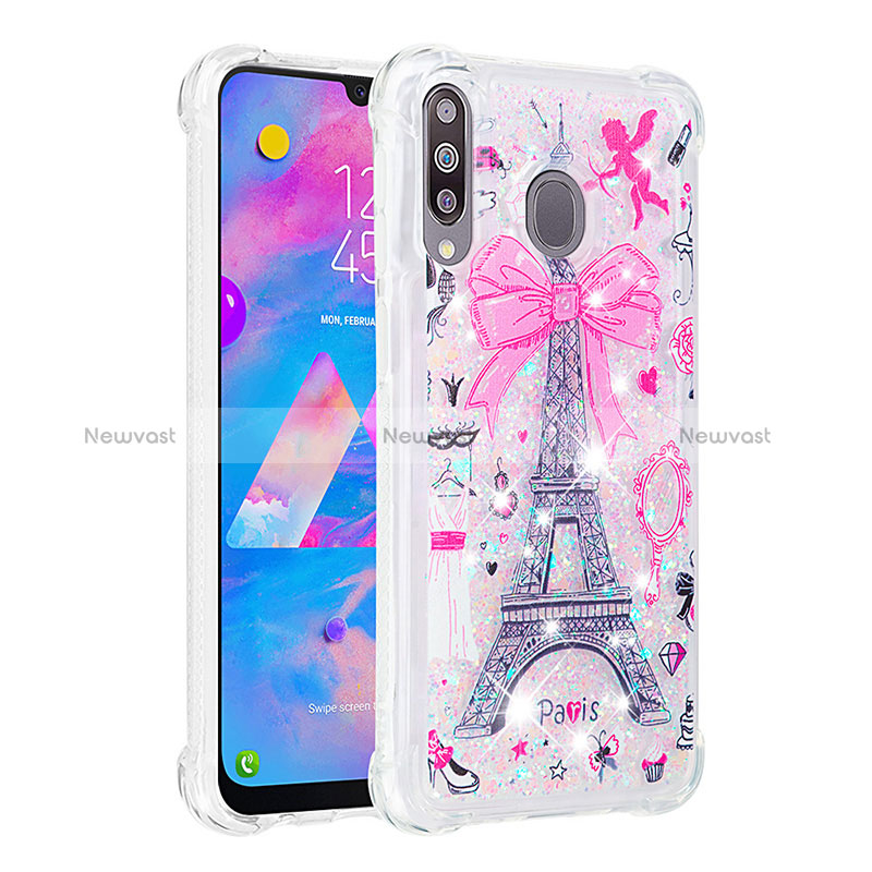 Silicone Candy Rubber TPU Bling-Bling Soft Case Cover S03 for Samsung Galaxy A40s