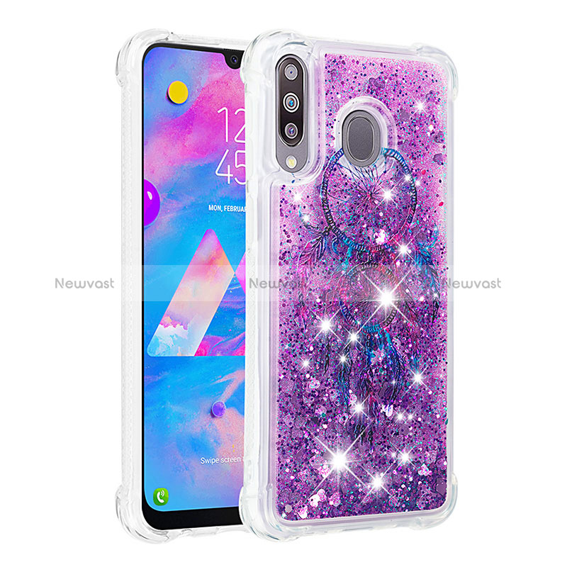 Silicone Candy Rubber TPU Bling-Bling Soft Case Cover S03 for Samsung Galaxy A40s