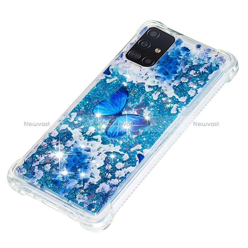 Silicone Candy Rubber TPU Bling-Bling Soft Case Cover S03 for Samsung Galaxy A51 5G