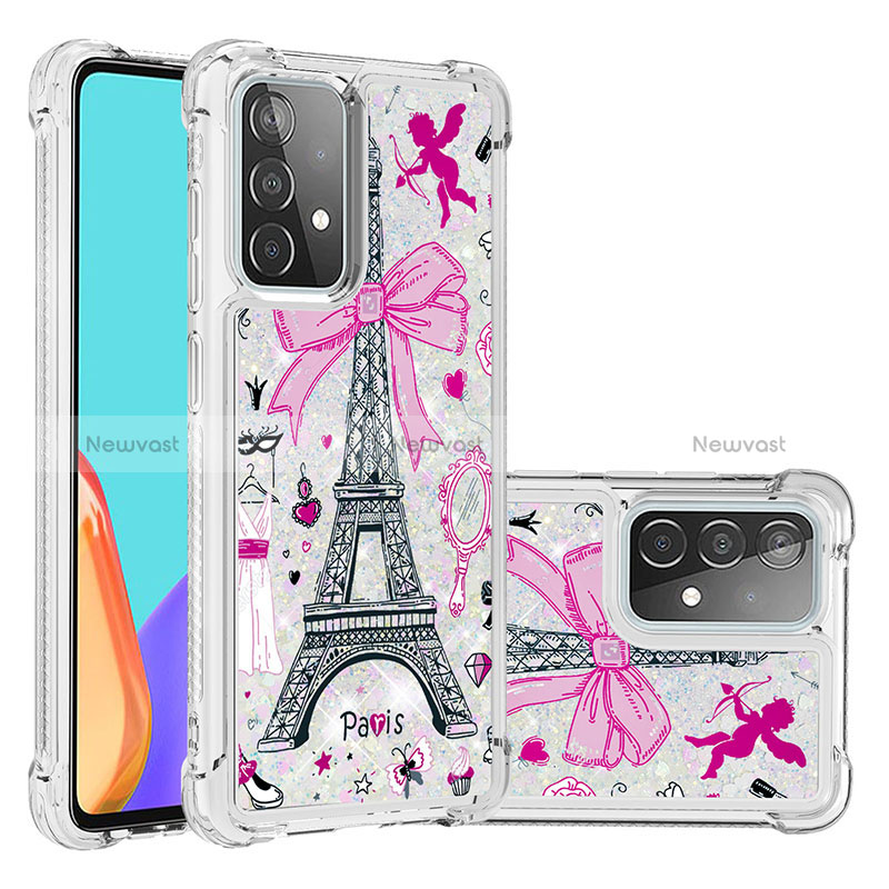 Silicone Candy Rubber TPU Bling-Bling Soft Case Cover S03 for Samsung Galaxy A52 5G