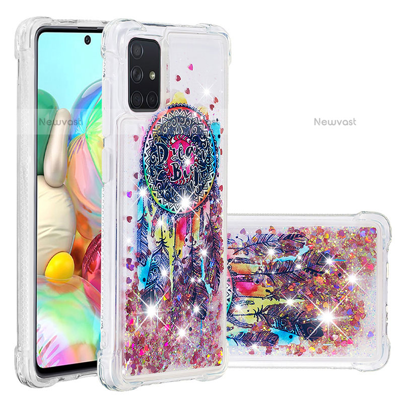 Silicone Candy Rubber TPU Bling-Bling Soft Case Cover S03 for Samsung Galaxy A71 4G A715 Mixed