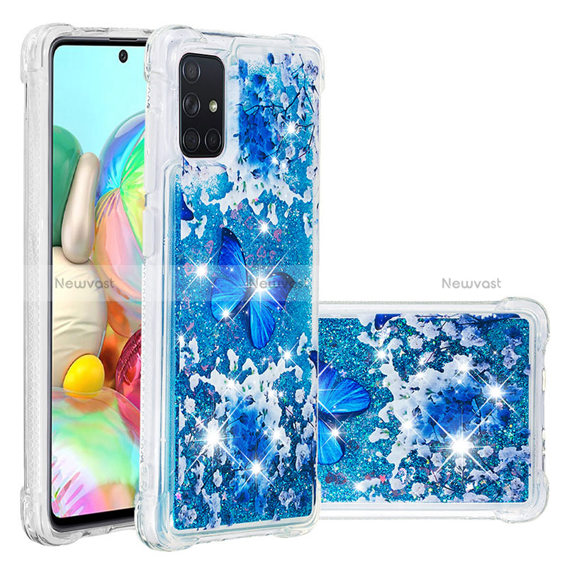 Silicone Candy Rubber TPU Bling-Bling Soft Case Cover S03 for Samsung Galaxy A71 5G