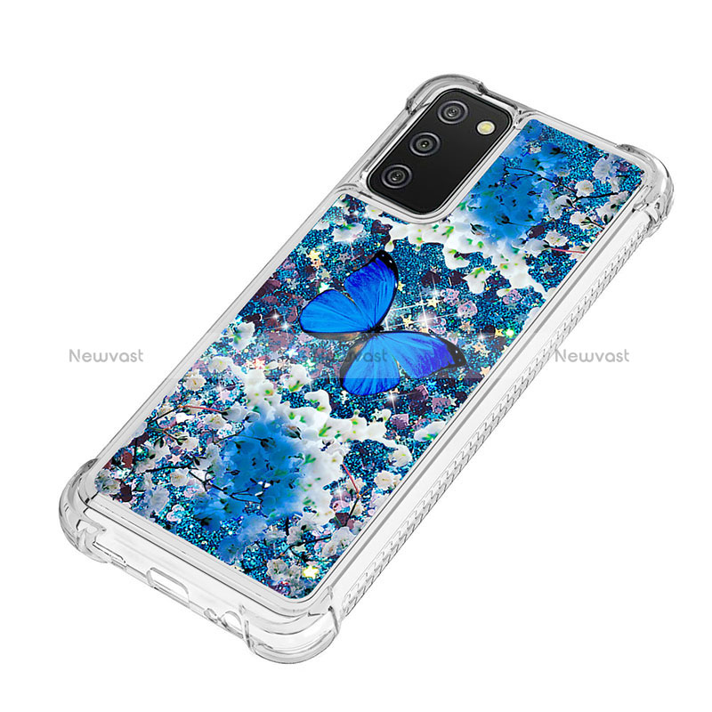 Silicone Candy Rubber TPU Bling-Bling Soft Case Cover S03 for Samsung Galaxy F02S SM-E025F