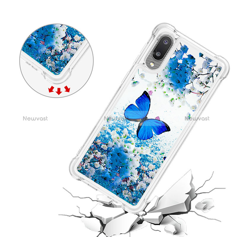 Silicone Candy Rubber TPU Bling-Bling Soft Case Cover S03 for Samsung Galaxy M02