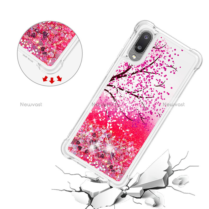 Silicone Candy Rubber TPU Bling-Bling Soft Case Cover S03 for Samsung Galaxy M02