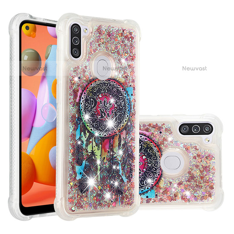 Silicone Candy Rubber TPU Bling-Bling Soft Case Cover S03 for Samsung Galaxy M11