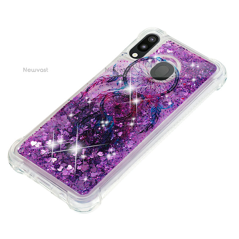 Silicone Candy Rubber TPU Bling-Bling Soft Case Cover S03 for Samsung Galaxy M20