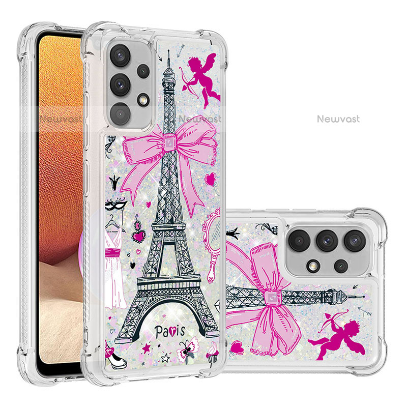 Silicone Candy Rubber TPU Bling-Bling Soft Case Cover S03 for Samsung Galaxy M32 5G