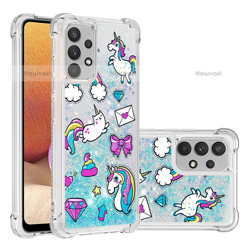 Silicone Candy Rubber TPU Bling-Bling Soft Case Cover S03 for Samsung Galaxy M32 5G