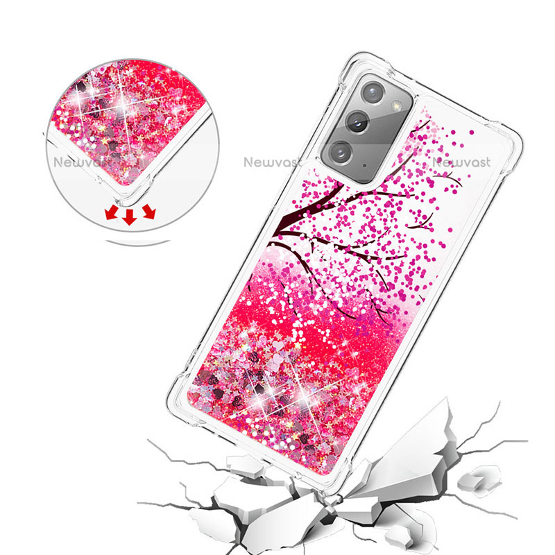 Silicone Candy Rubber TPU Bling-Bling Soft Case Cover S03 for Samsung Galaxy Note 20 5G