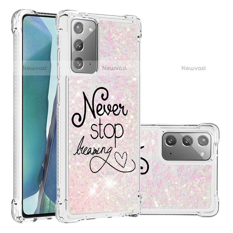 Silicone Candy Rubber TPU Bling-Bling Soft Case Cover S03 for Samsung Galaxy Note 20 5G Mixed