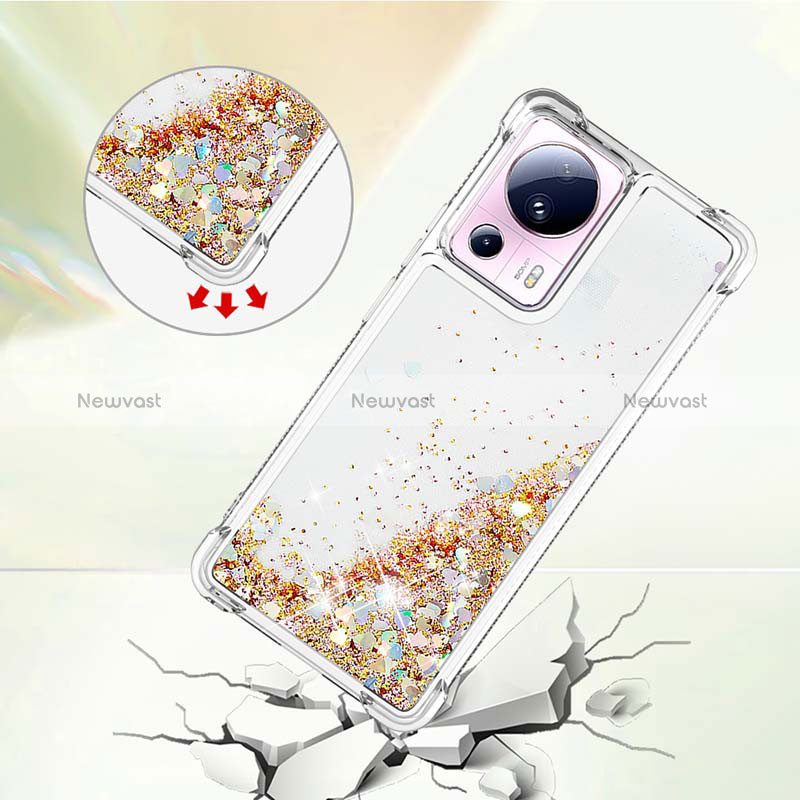 Silicone Candy Rubber TPU Bling-Bling Soft Case Cover S03 for Xiaomi Mi 13 Lite 5G