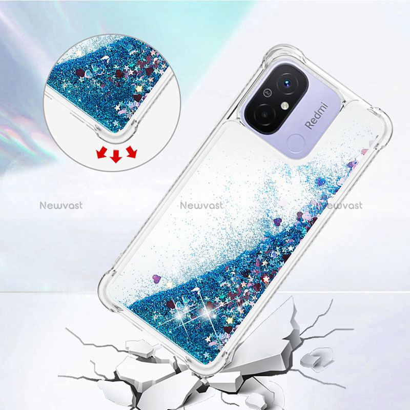 Silicone Candy Rubber TPU Bling-Bling Soft Case Cover S03 for Xiaomi Poco C55