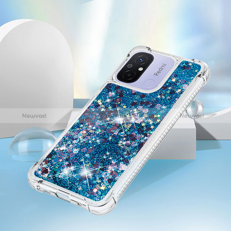 Silicone Candy Rubber TPU Bling-Bling Soft Case Cover S03 for Xiaomi Poco C55