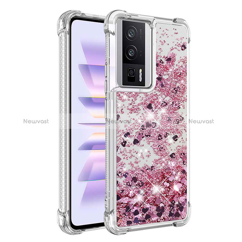 Silicone Candy Rubber TPU Bling-Bling Soft Case Cover S03 for Xiaomi Redmi K60 5G