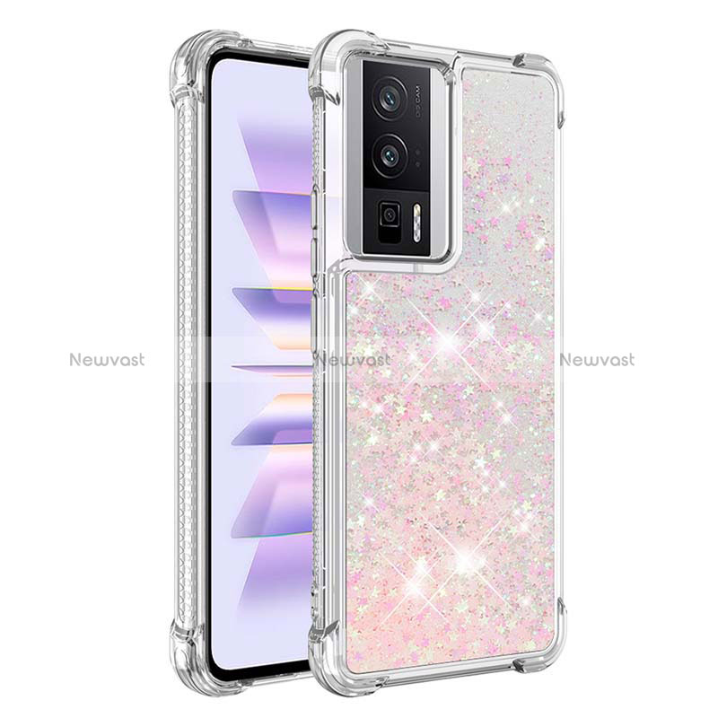 Silicone Candy Rubber TPU Bling-Bling Soft Case Cover S03 for Xiaomi Redmi K60 5G