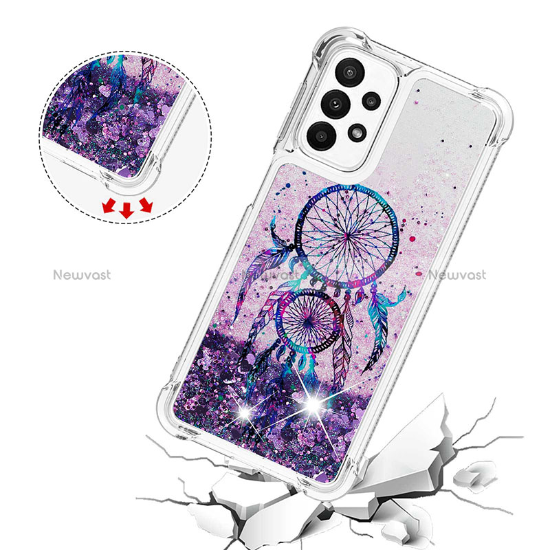 Silicone Candy Rubber TPU Bling-Bling Soft Case Cover S04 for Samsung Galaxy A23 4G