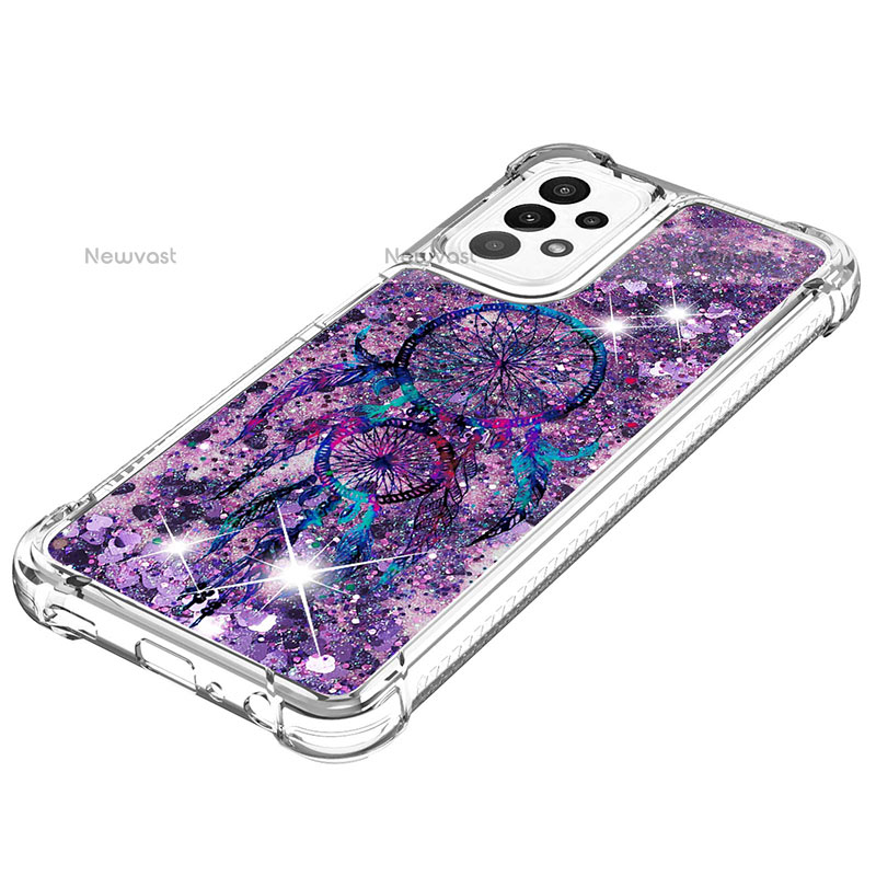 Silicone Candy Rubber TPU Bling-Bling Soft Case Cover S04 for Samsung Galaxy A23 5G