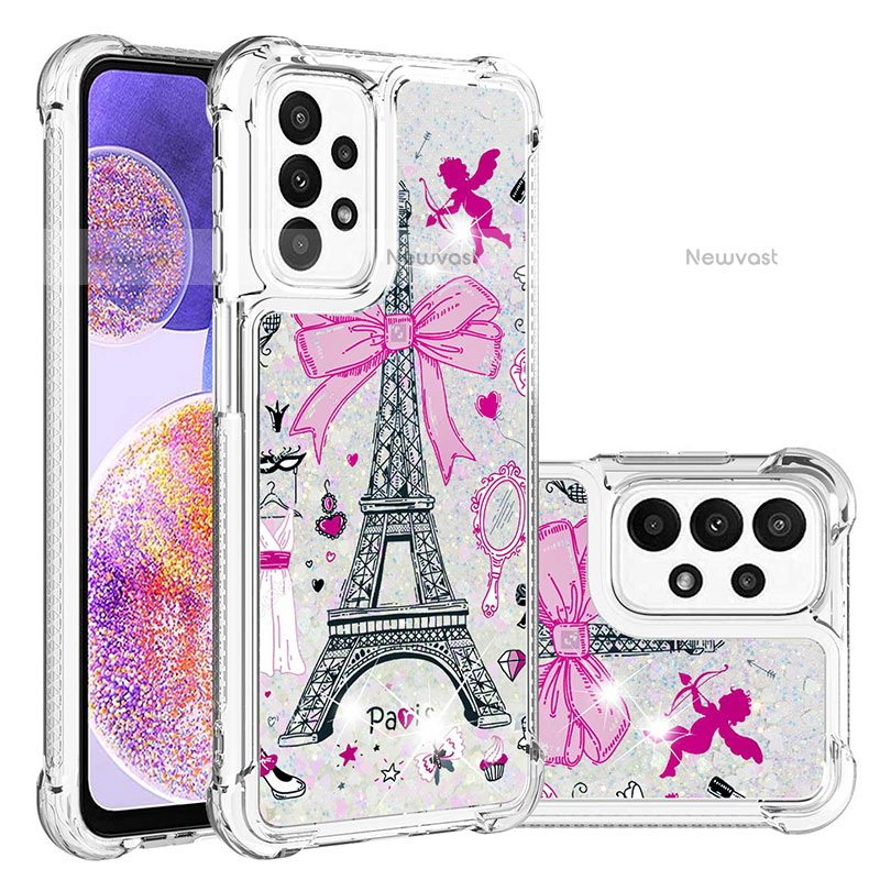 Silicone Candy Rubber TPU Bling-Bling Soft Case Cover S04 for Samsung Galaxy A23 5G