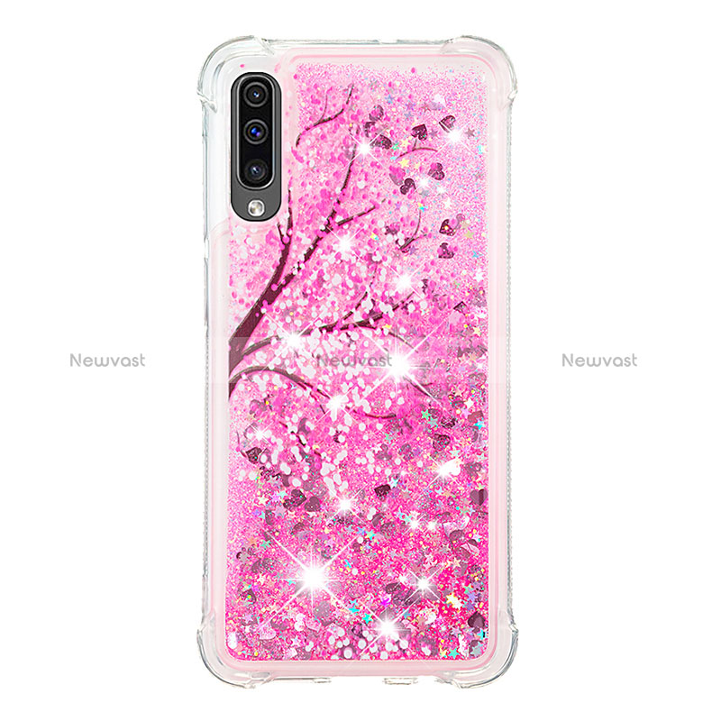 Silicone Candy Rubber TPU Bling-Bling Soft Case Cover S04 for Samsung Galaxy A50