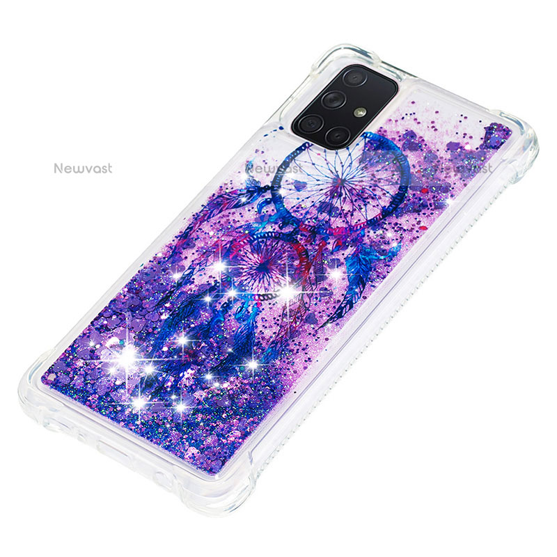 Silicone Candy Rubber TPU Bling-Bling Soft Case Cover S04 for Samsung Galaxy A71 4G A715