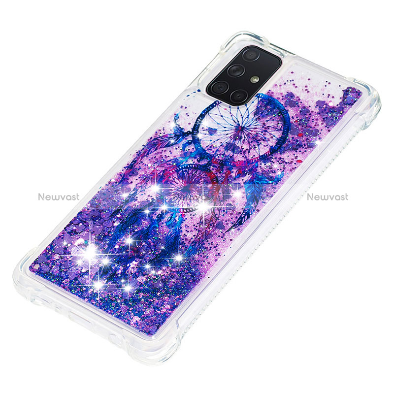 Silicone Candy Rubber TPU Bling-Bling Soft Case Cover S04 for Samsung Galaxy A71 5G