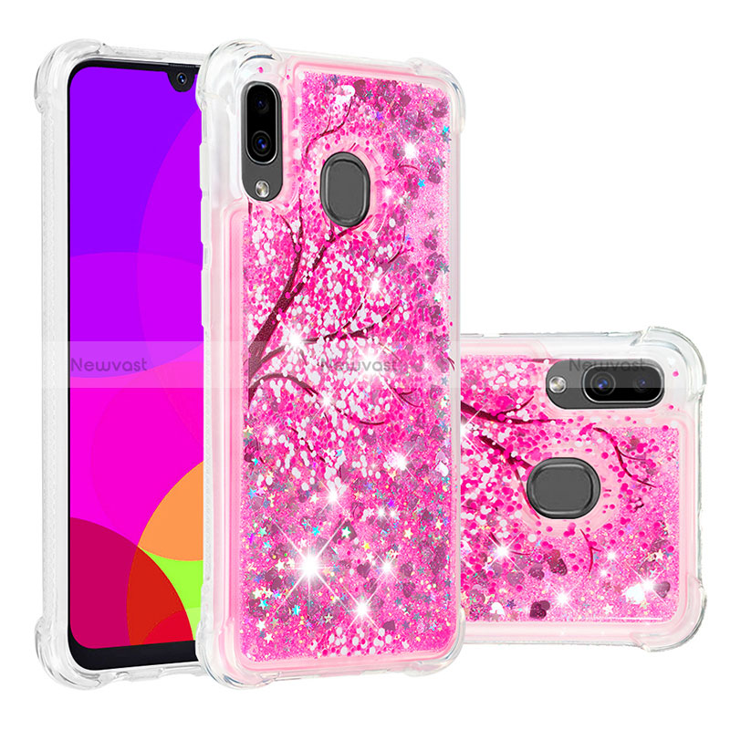 Silicone Candy Rubber TPU Bling-Bling Soft Case Cover S05 for Samsung Galaxy A30