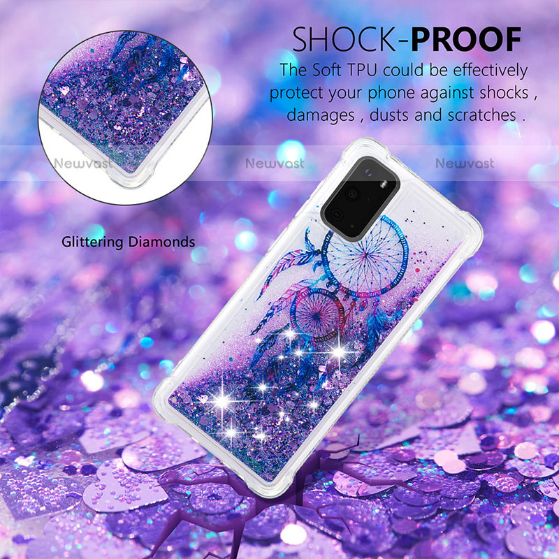 Silicone Candy Rubber TPU Bling-Bling Soft Case Cover S05 for Samsung Galaxy S20 5G