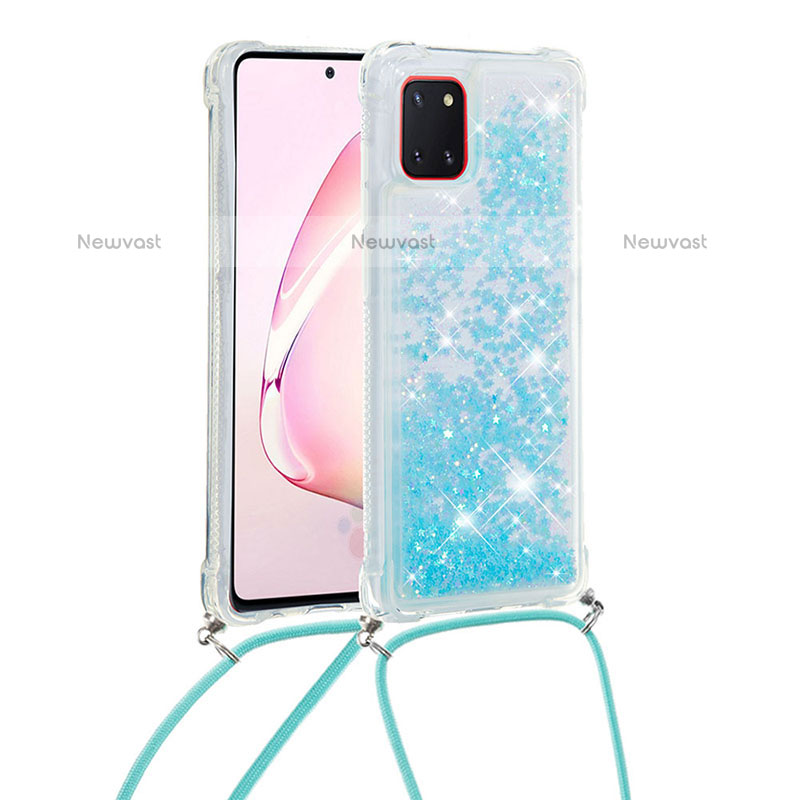 Glitter Phone Case for samsung galaxy NOTE 10 Lite Silicone Soft Case Full  Cover for Samsung