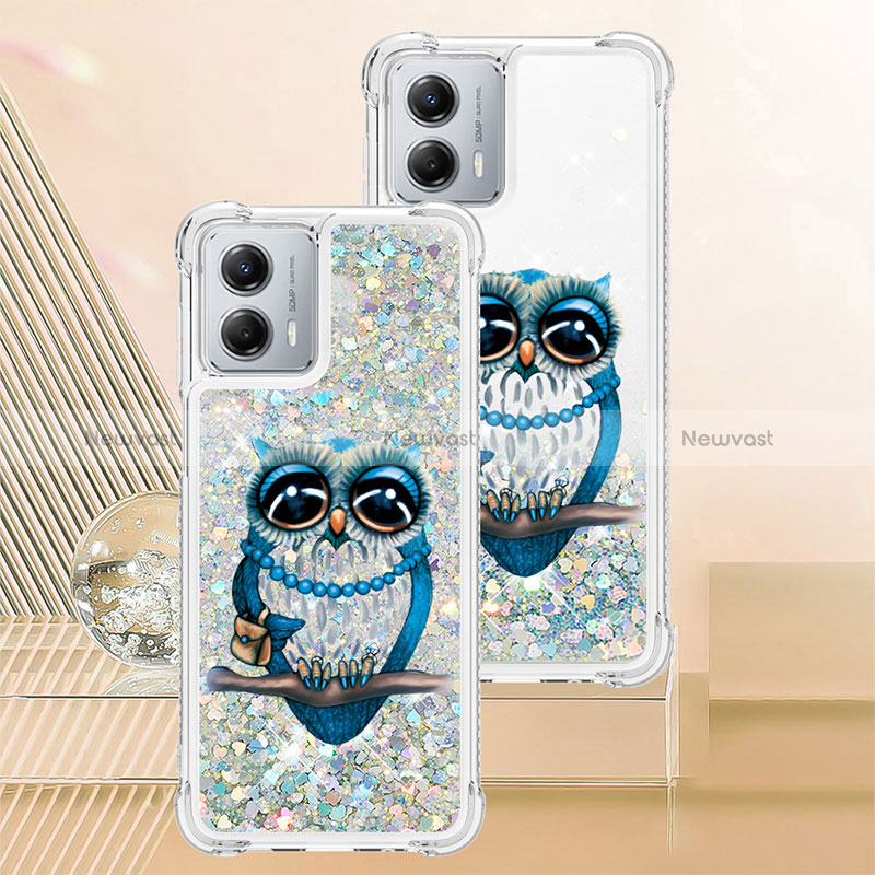 Silicone Candy Rubber TPU Bling-Bling Soft Case Cover YB1 for Motorola Moto G 5G (2023)