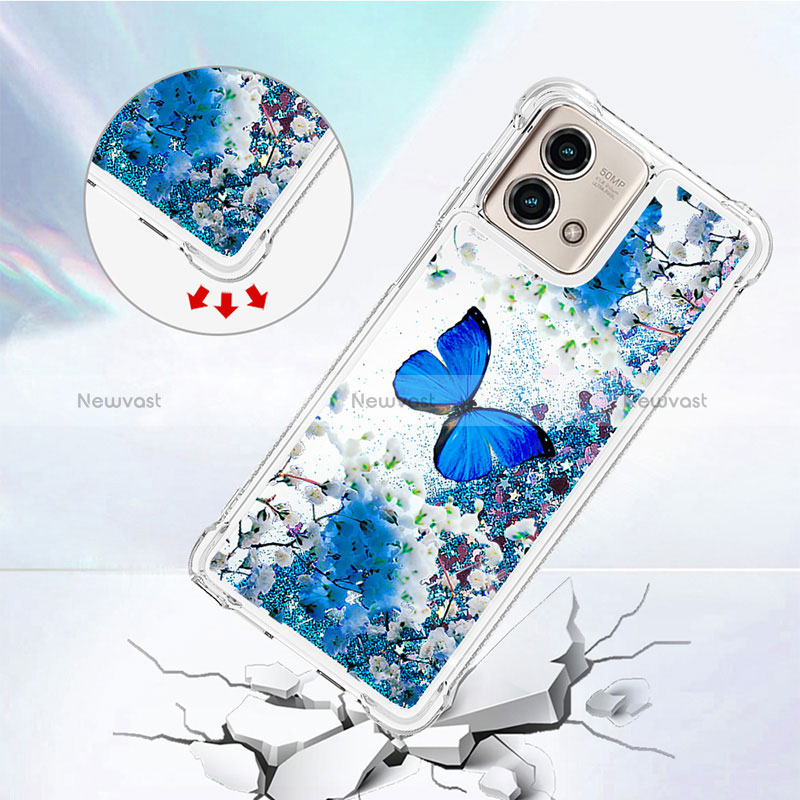 Silicone Candy Rubber TPU Bling-Bling Soft Case Cover YB1 for Motorola Moto G Stylus (2023) 4G