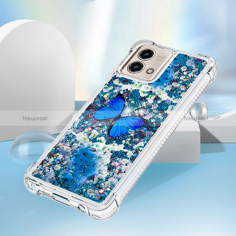 Silicone Candy Rubber TPU Bling-Bling Soft Case Cover YB1 for Motorola Moto G Stylus (2023) 4G