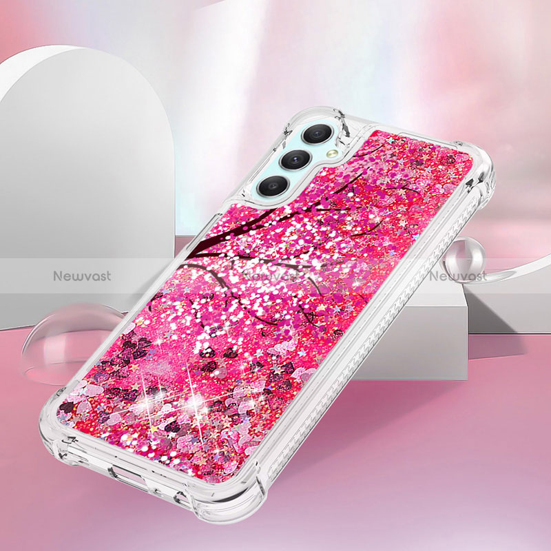 Silicone Candy Rubber TPU Bling-Bling Soft Case Cover YB1 for Samsung Galaxy A24 4G