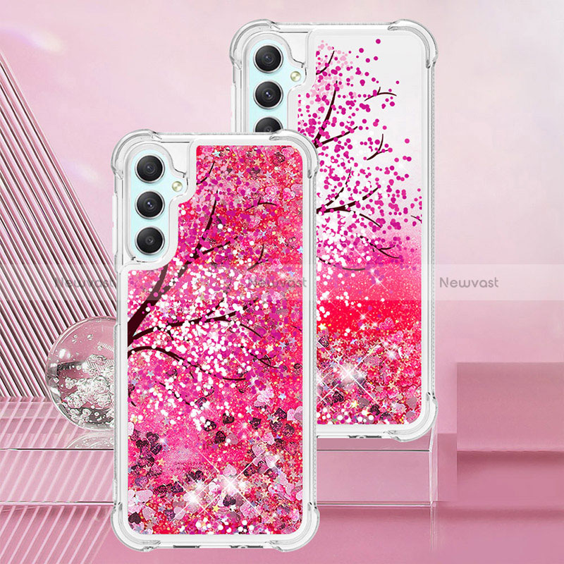 Silicone Candy Rubber TPU Bling-Bling Soft Case Cover YB1 for Samsung Galaxy A24 4G