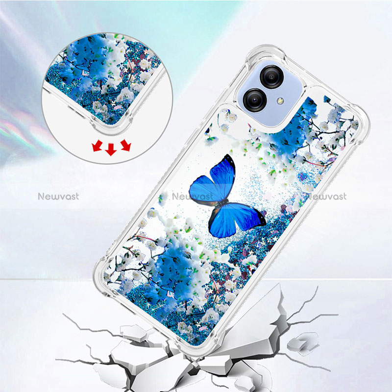 Silicone Candy Rubber TPU Bling-Bling Soft Case Cover YB1 for Samsung Galaxy F04