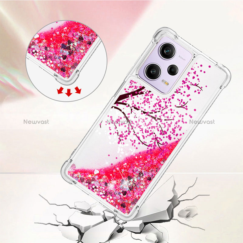 Silicone Candy Rubber TPU Bling-Bling Soft Case Cover YB1 for Xiaomi Redmi Note 12 Pro 5G