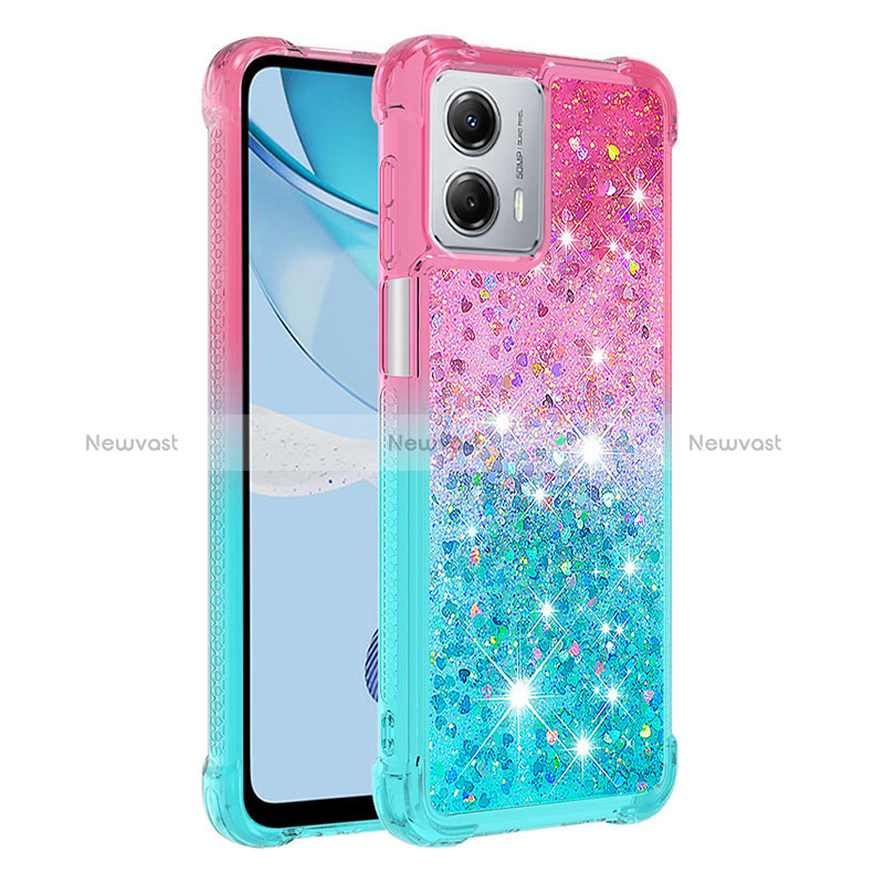 Silicone Candy Rubber TPU Bling-Bling Soft Case Cover YB2 for Motorola Moto G 5G (2023)